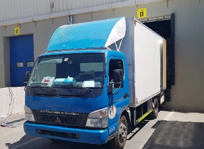 3-Ton Dry Box Pickup In Dubai